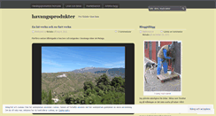 Desktop Screenshot of havangsprodukter.wordpress.com