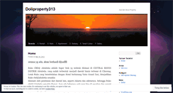 Desktop Screenshot of doliproperty313.wordpress.com