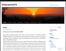 Tablet Screenshot of doliproperty313.wordpress.com