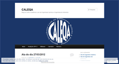 Desktop Screenshot of caleqa.wordpress.com