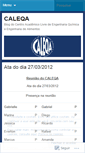Mobile Screenshot of caleqa.wordpress.com