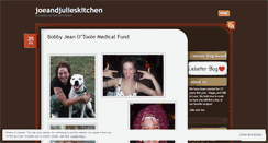 Desktop Screenshot of joeandjulieskitchen.wordpress.com