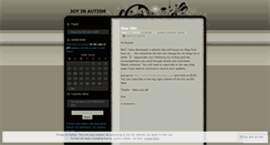 Desktop Screenshot of forthesakeofjoy.wordpress.com
