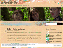 Tablet Screenshot of earthroamers.wordpress.com