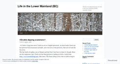 Desktop Screenshot of lowermainlandbc.wordpress.com