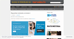 Desktop Screenshot of gatisnarvaiss.wordpress.com