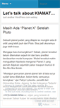 Mobile Screenshot of kiamat2012.wordpress.com