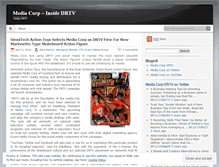 Tablet Screenshot of mediacorpdrtv.wordpress.com