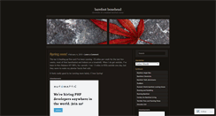 Desktop Screenshot of barefootbonehead.wordpress.com