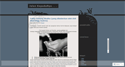 Desktop Screenshot of hujanturunlagi.wordpress.com