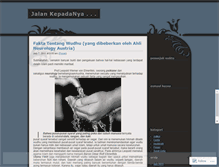 Tablet Screenshot of hujanturunlagi.wordpress.com