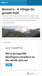Mobile Screenshot of bareon.wordpress.com