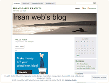 Tablet Screenshot of irsangalih.wordpress.com