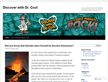 Tablet Screenshot of discoverwithdrcool.wordpress.com