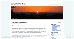 Desktop Screenshot of luisgmarin.wordpress.com