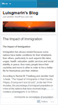Mobile Screenshot of luisgmarin.wordpress.com