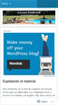 Mobile Screenshot of cachoforever.wordpress.com