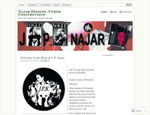 Tablet Screenshot of jpnajardesign.wordpress.com