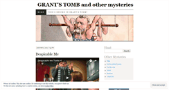 Desktop Screenshot of grantstombblog.wordpress.com