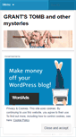 Mobile Screenshot of grantstombblog.wordpress.com