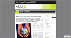 Desktop Screenshot of clubcemer.wordpress.com