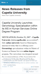 Mobile Screenshot of onlinedegree.wordpress.com