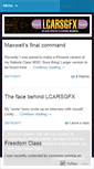 Mobile Screenshot of lcarsgfx.wordpress.com