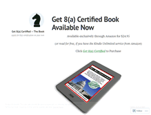 Tablet Screenshot of get8acertified.wordpress.com