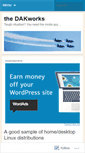 Mobile Screenshot of dakworks.wordpress.com