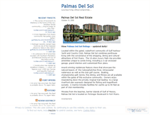 Tablet Screenshot of palmasdelsol.wordpress.com