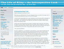Tablet Screenshot of kevriley.wordpress.com