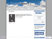 Tablet Screenshot of minmarkmid.wordpress.com