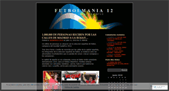 Desktop Screenshot of futbolmania12.wordpress.com