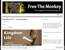 Tablet Screenshot of freethemonkey.wordpress.com