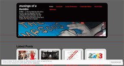Desktop Screenshot of musingsofabumbo.wordpress.com
