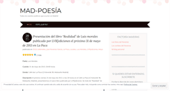 Desktop Screenshot of madpoesia.wordpress.com