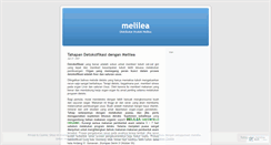 Desktop Screenshot of melilea.wordpress.com