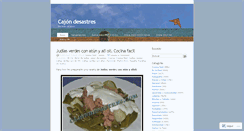 Desktop Screenshot of cajondesastres.wordpress.com