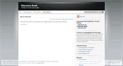 Desktop Screenshot of dimensionbomb.wordpress.com