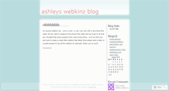 Desktop Screenshot of ohhmgee.wordpress.com