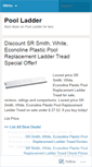 Mobile Screenshot of poolladder.wordpress.com