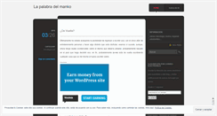 Desktop Screenshot of lapalabradelmanko.wordpress.com