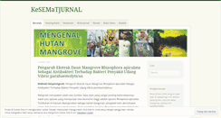 Desktop Screenshot of kesematindonesia.wordpress.com