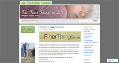 Desktop Screenshot of amysfinerthings.wordpress.com