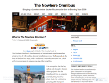 Tablet Screenshot of nowhereomnibus.wordpress.com
