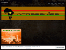 Tablet Screenshot of afrobonics.wordpress.com