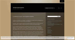 Desktop Screenshot of hortenromeroramos.wordpress.com