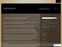 Tablet Screenshot of hortenromeroramos.wordpress.com