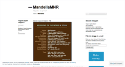 Desktop Screenshot of mandellamnr.wordpress.com