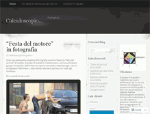 Tablet Screenshot of caleidoscopiofotografico.wordpress.com